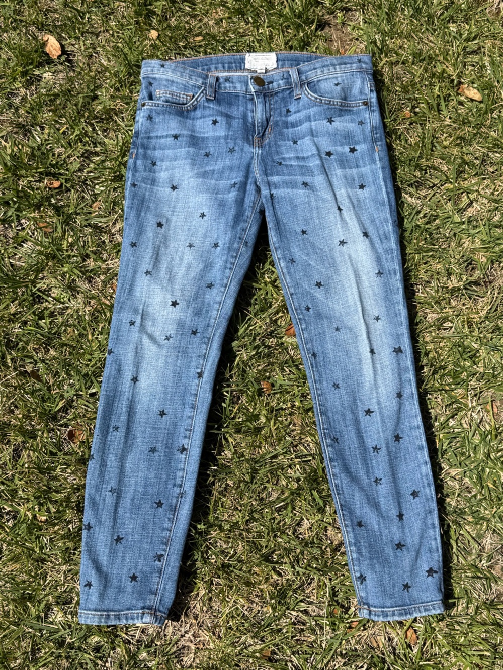 Current / Elliott “The Stiletto” cropped skinny jeans - size 28